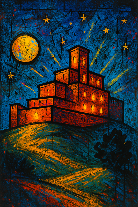 City on a Hill - Street Art