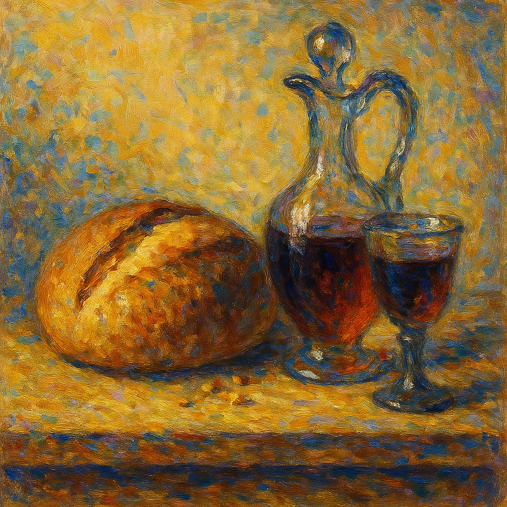 Communion Table - Impressionism - Scriptures Illustrated