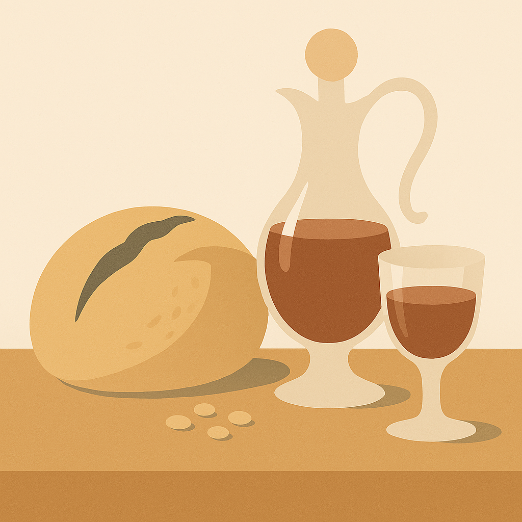 Communion Table - Minimalism - Scriptures Illustrated