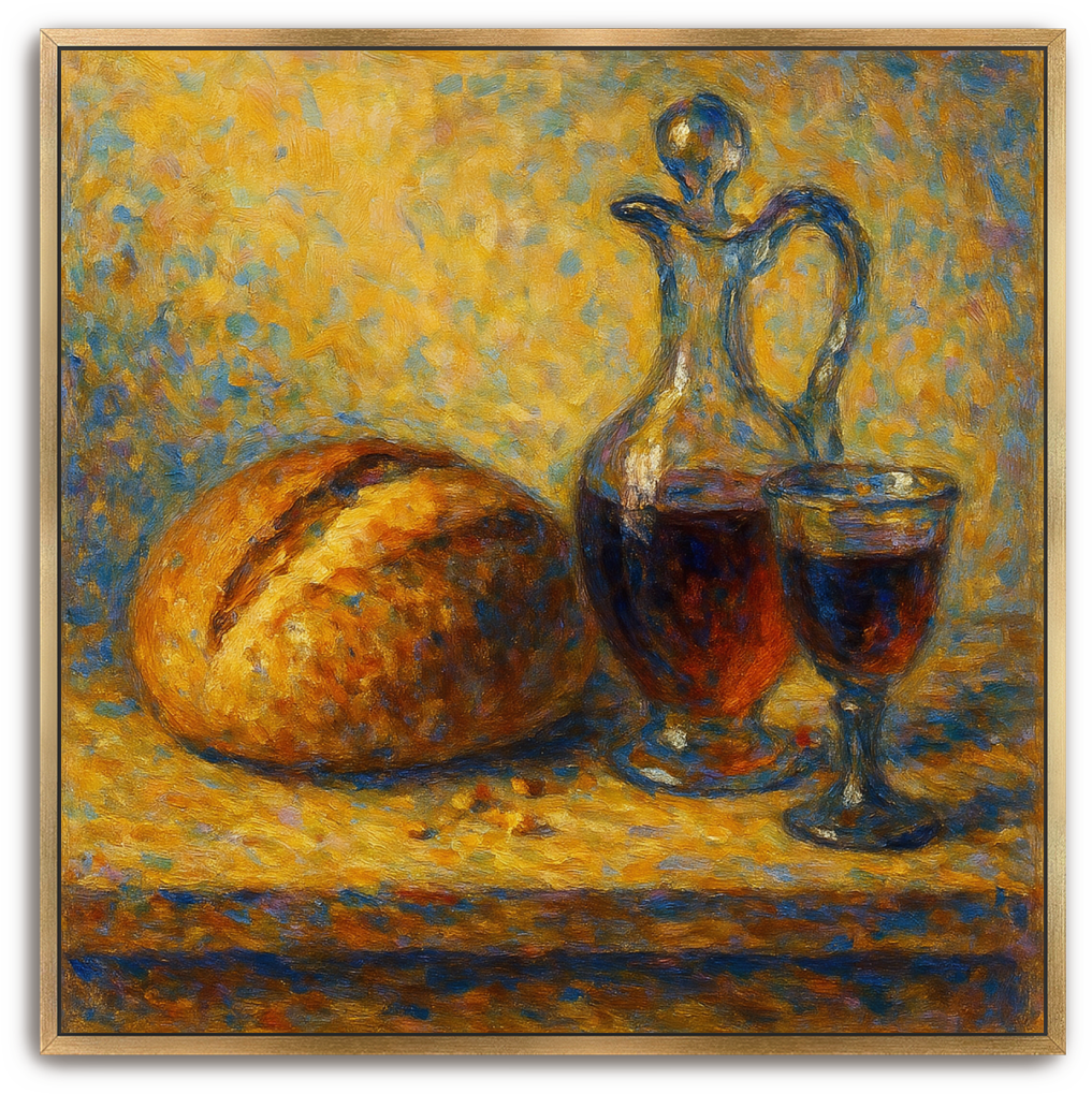 Communion Table - Impressionism - Scriptures Illustrated