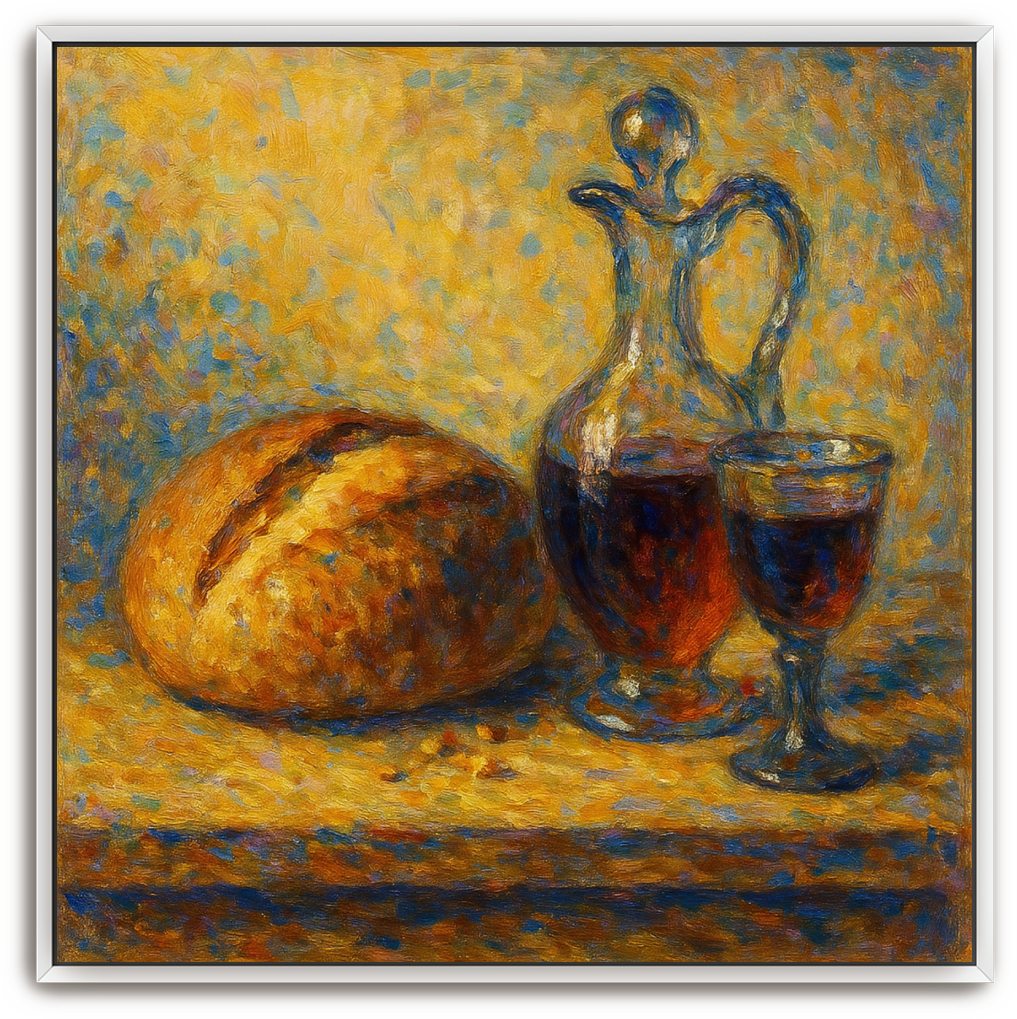 Communion Table - Impressionism - Scriptures Illustrated