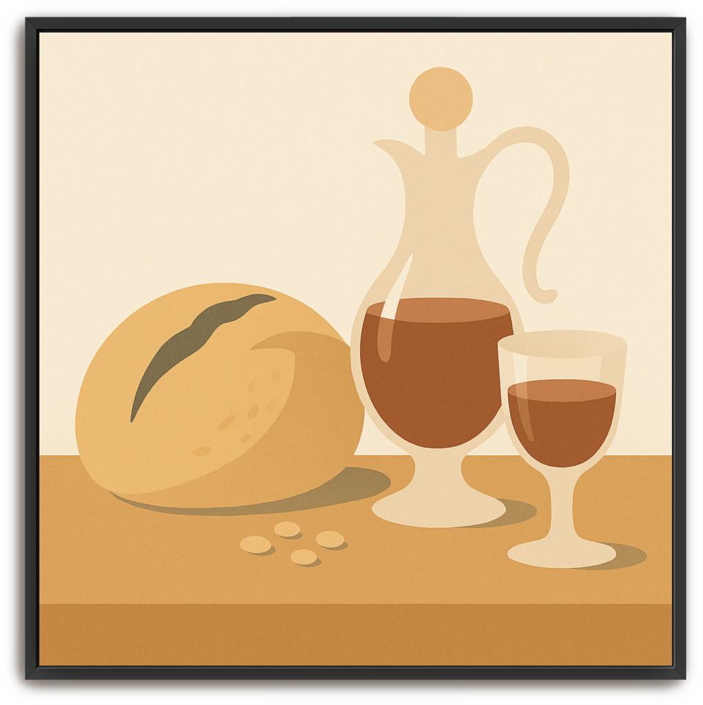 Communion Table - Minimalism - Scriptures Illustrated