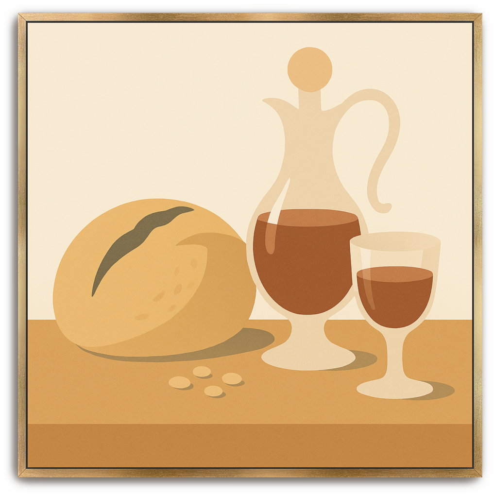 Communion Table - Minimalism - Scriptures Illustrated