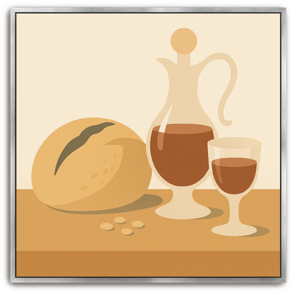 Communion Table - Minimalism - Scriptures Illustrated