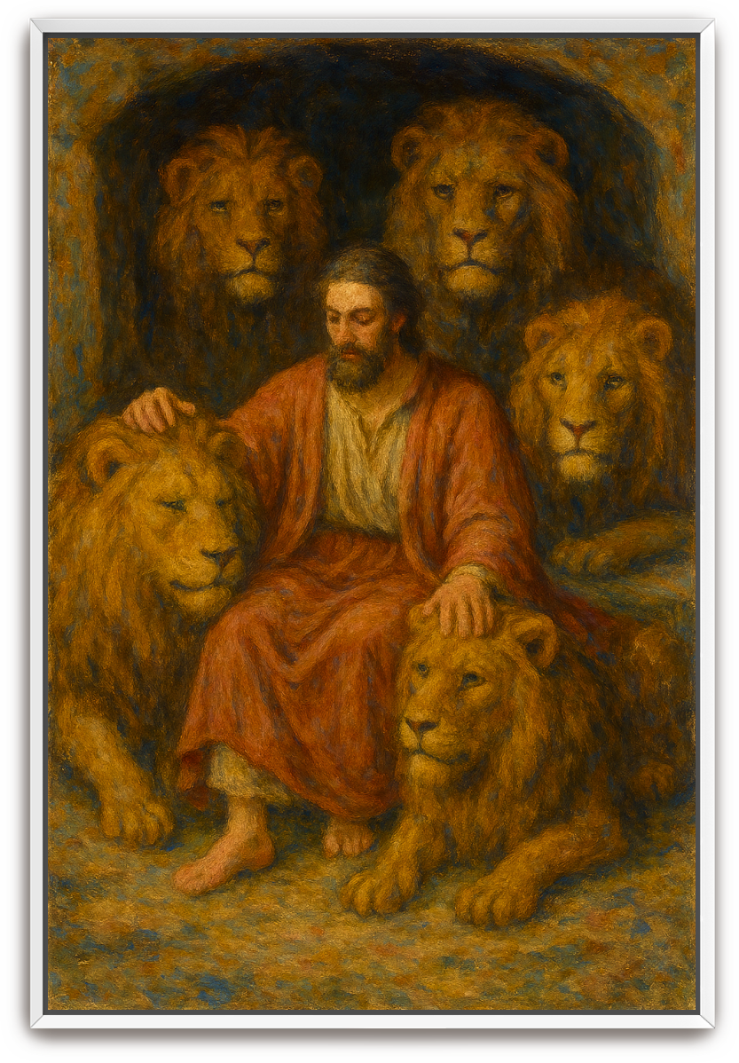 Daniel in the Den - Impressionism - Scriptures Illustrated