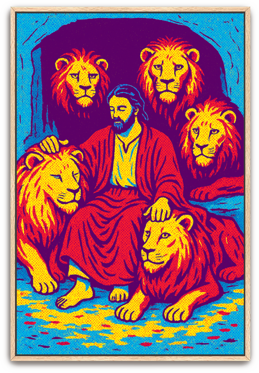Daniel in the Den - Pop Art