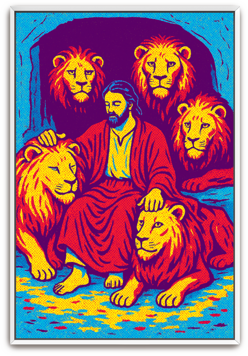 Daniel in the Den - Pop Art