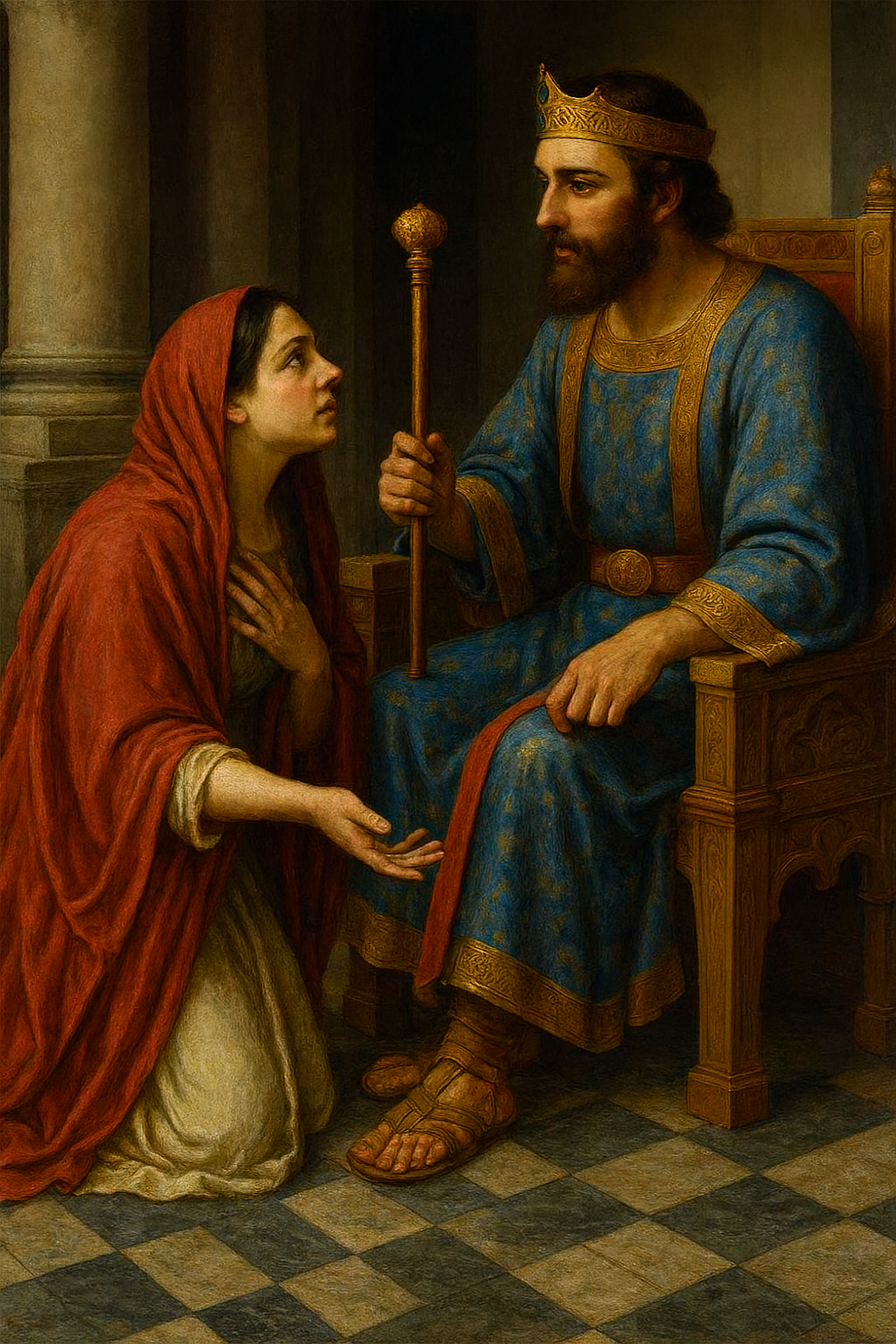 Esther's Plea - Renaissance - Scriptures Illustrated