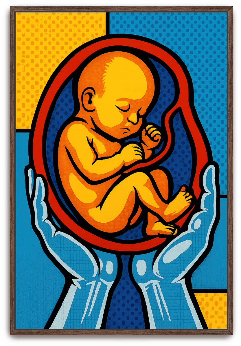 Fearfully and Wonderfully Made - Pop Art - Scriptures Illustrated