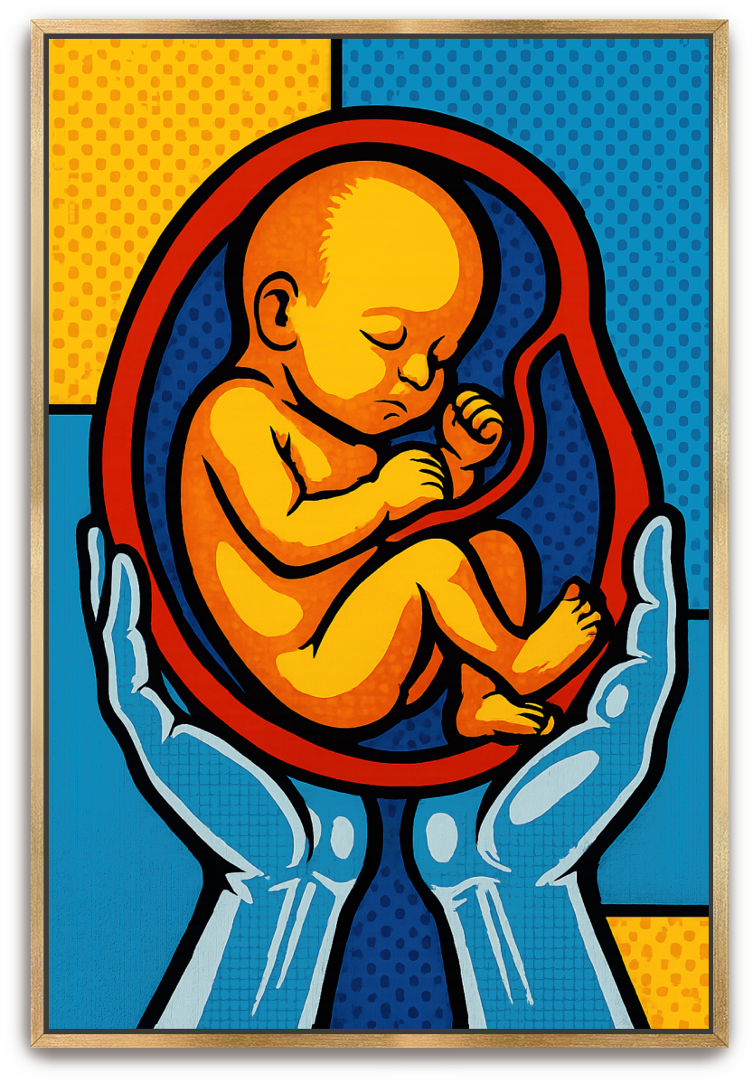 Fearfully and Wonderfully Made - Pop Art - Scriptures Illustrated