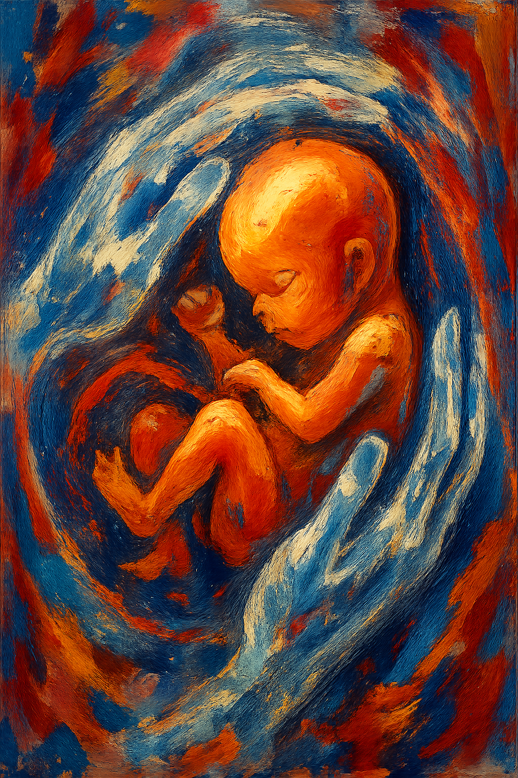 Fearfully and Wonderfully Made - Abstract Expressionism - Scriptures Illustrated