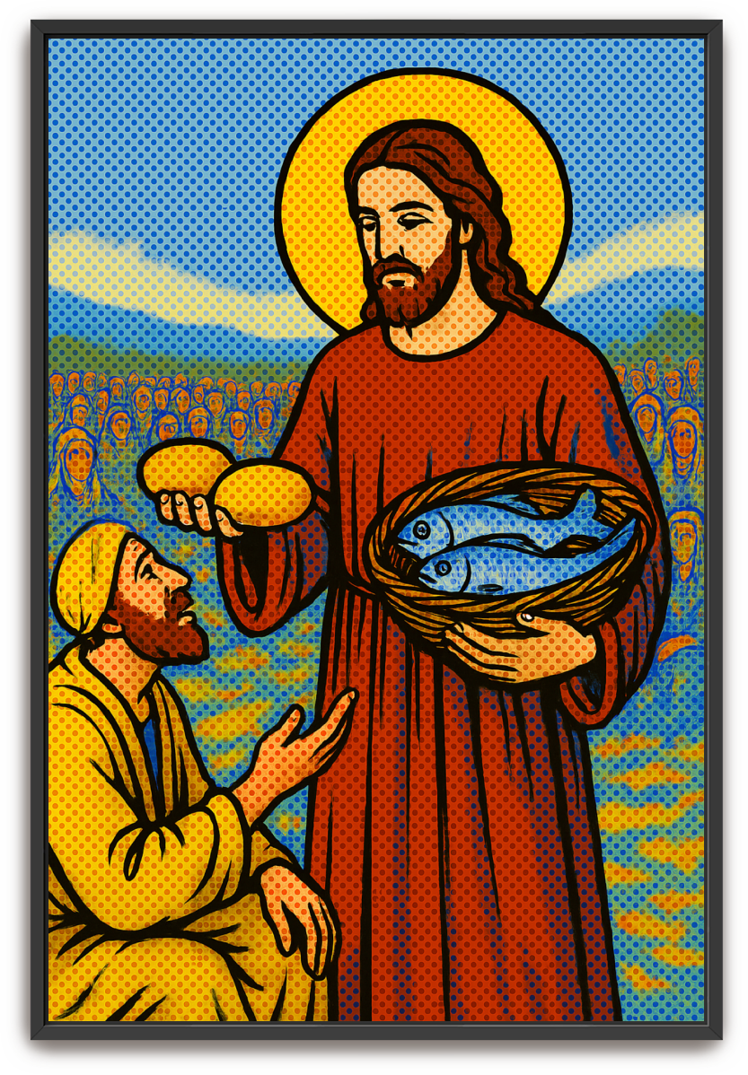Fed - Pop Art - Scriptures Illustrated
