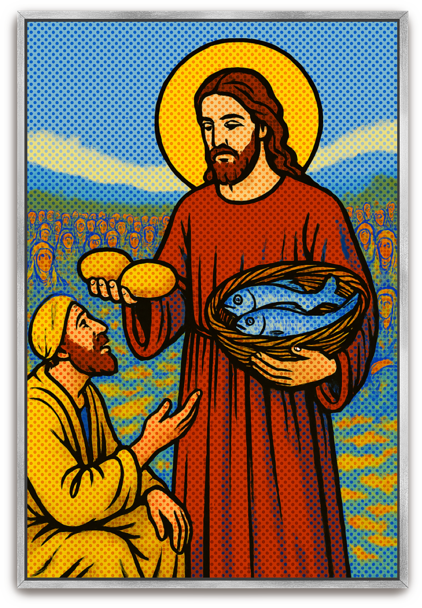 Fed - Pop Art - Scriptures Illustrated