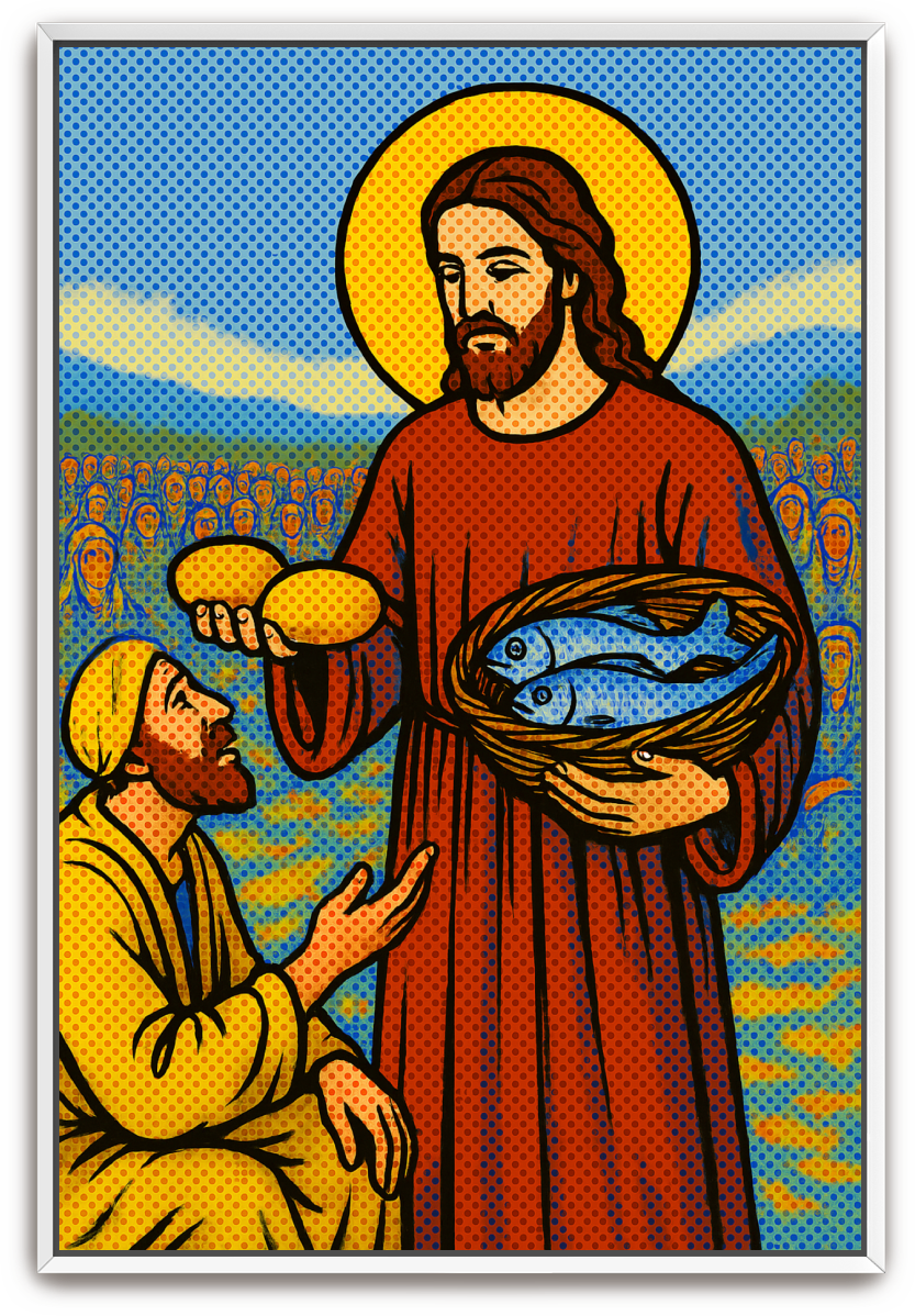Fed - Pop Art - Scriptures Illustrated
