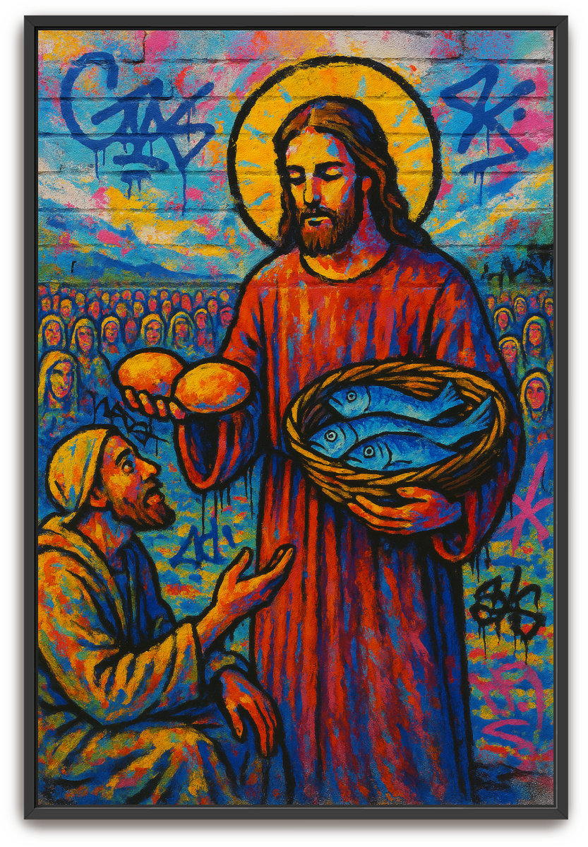 Fed - Street Art - Scriptures Illustrated