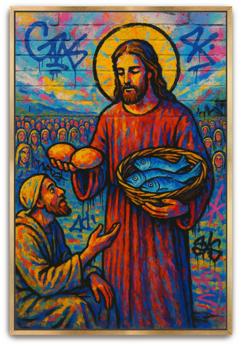 Fed - Street Art - Scriptures Illustrated