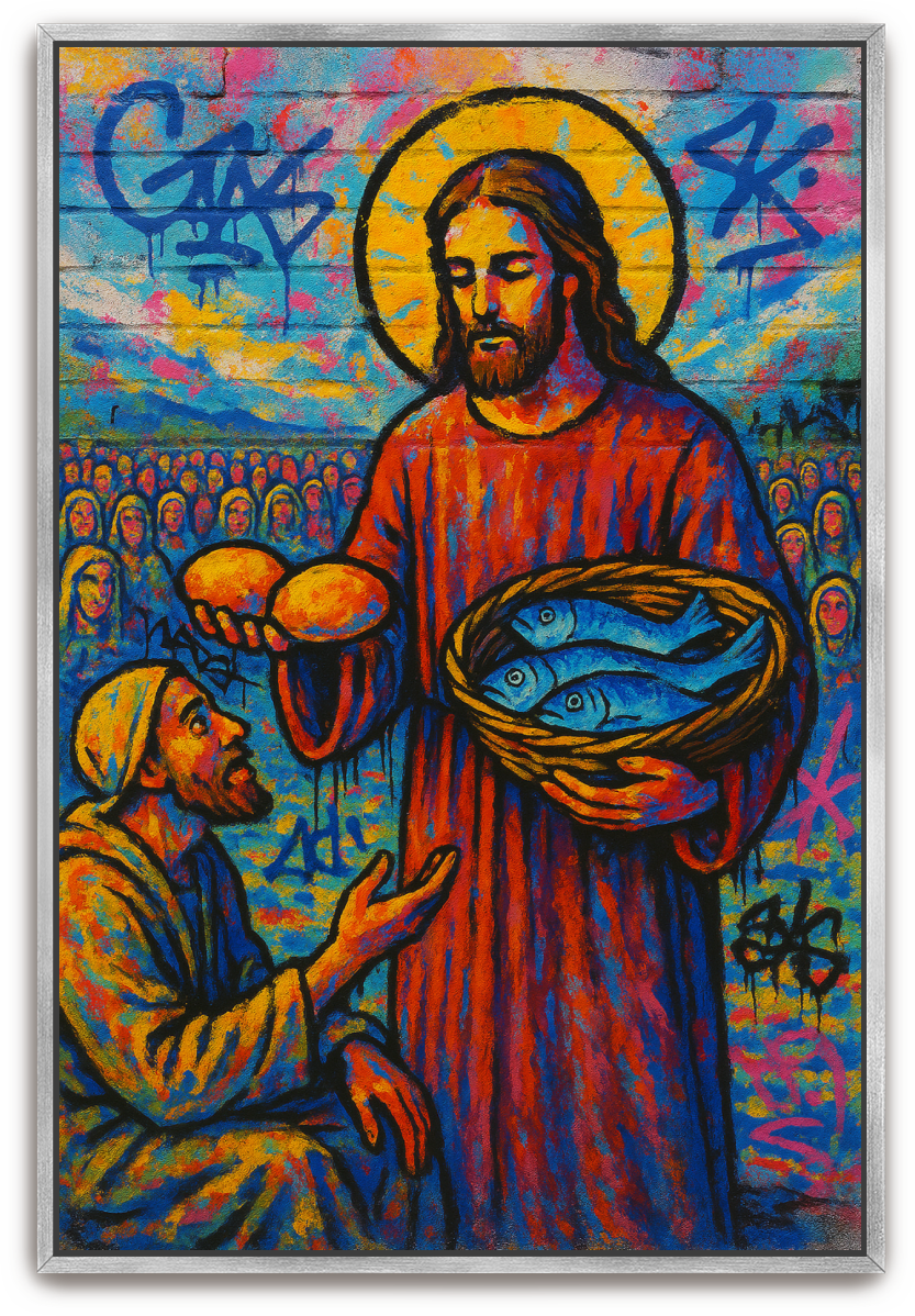 Fed - Street Art - Scriptures Illustrated