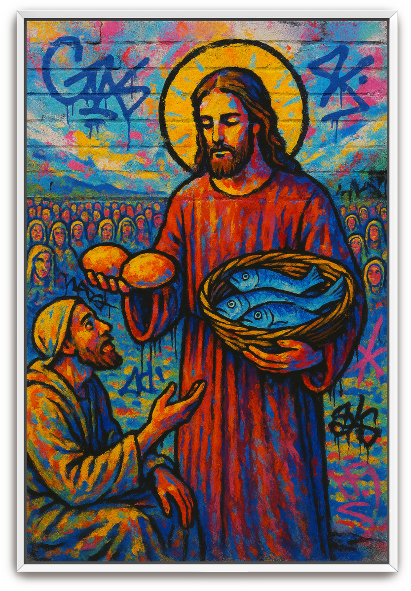 Fed - Street Art - Scriptures Illustrated