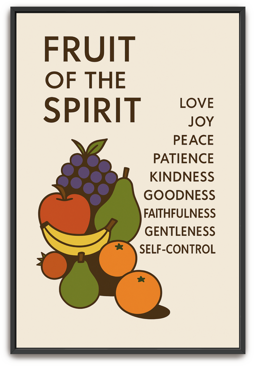 Fruit of the Spirit - Minimalism - Scriptures Illustrated