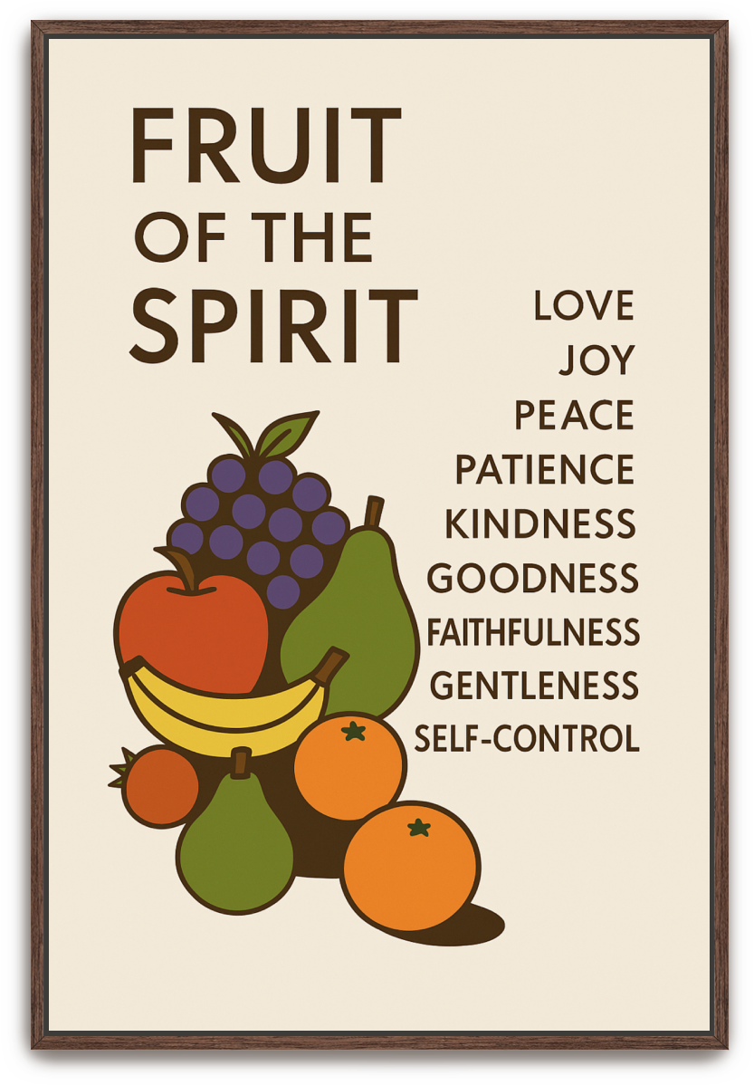 Fruit of the Spirit - Minimalism - Scriptures Illustrated