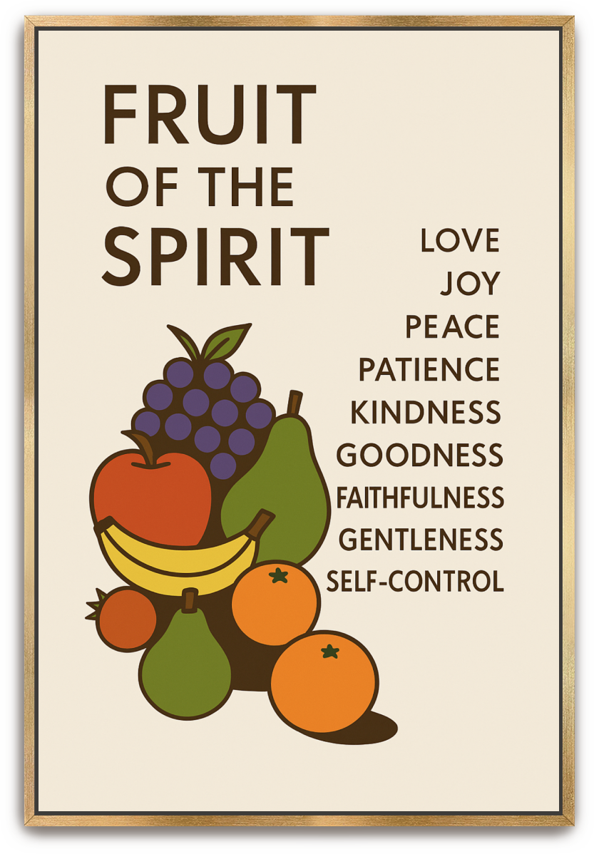Fruit of the Spirit - Minimalism - Scriptures Illustrated