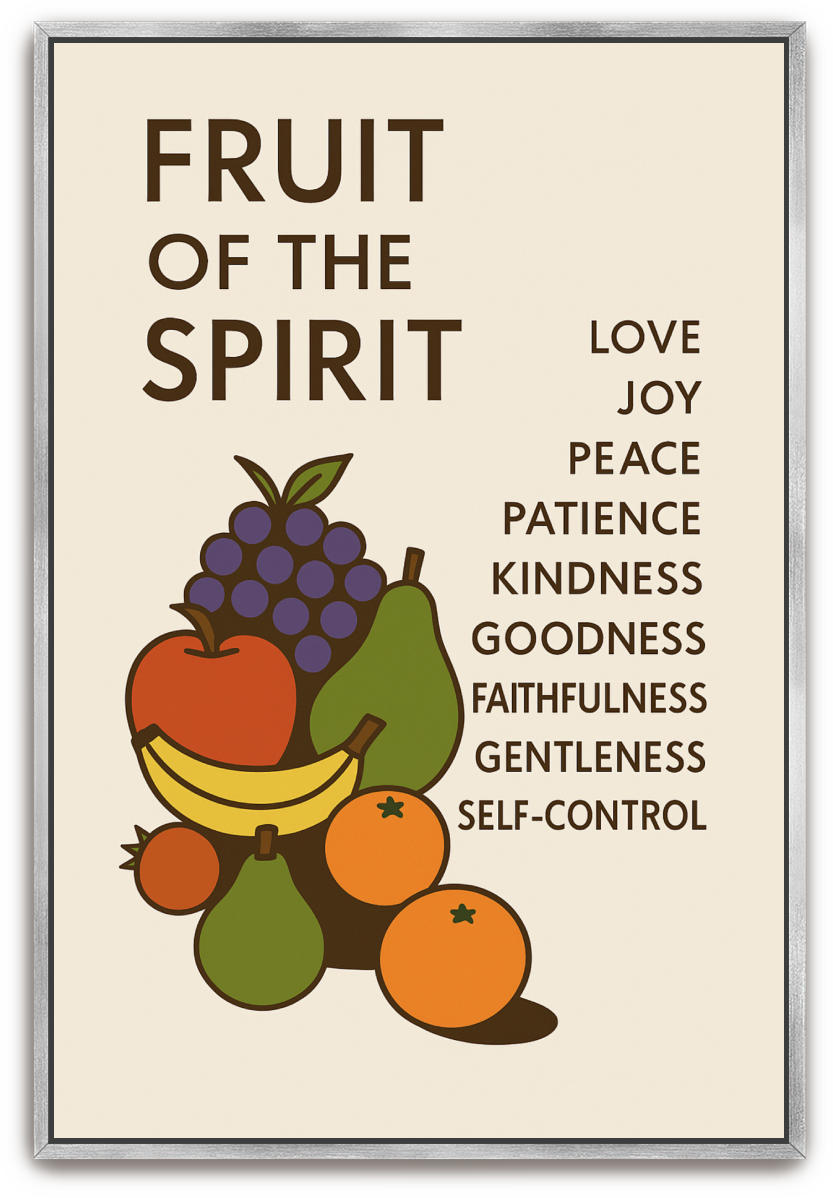 Fruit of the Spirit - Minimalism - Scriptures Illustrated