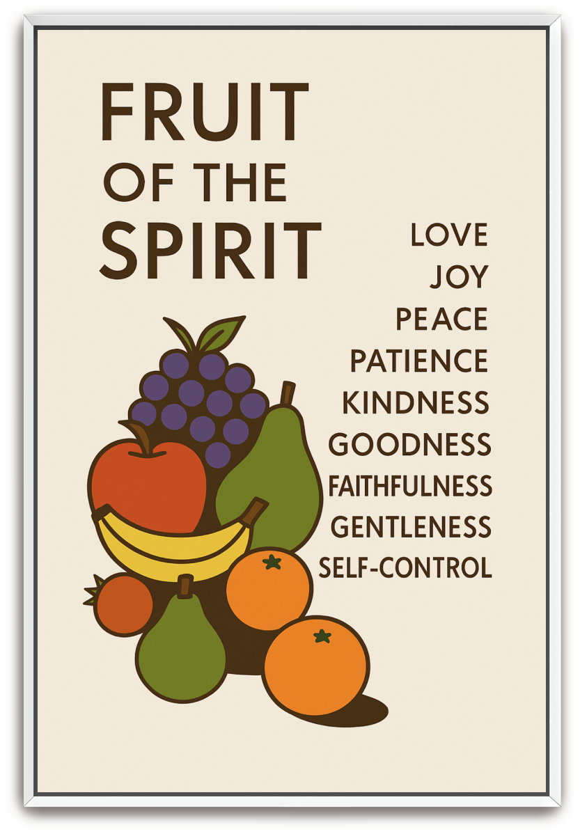 Fruit of the Spirit - Minimalism - Scriptures Illustrated