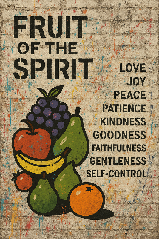 Fruit of the Spirit - Street Art