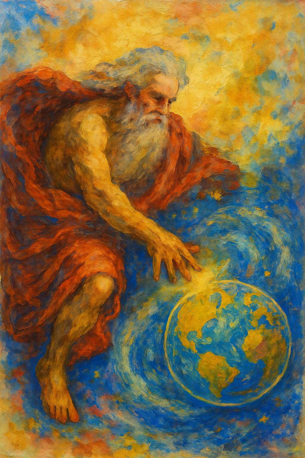 God Creates - Impressionism - Scriptures Illustrated