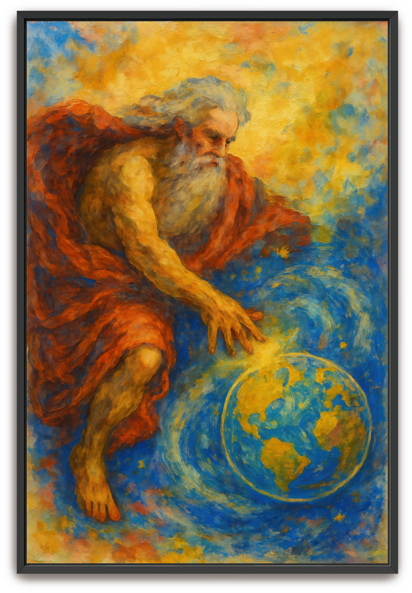 God Creates - Impressionism - Scriptures Illustrated