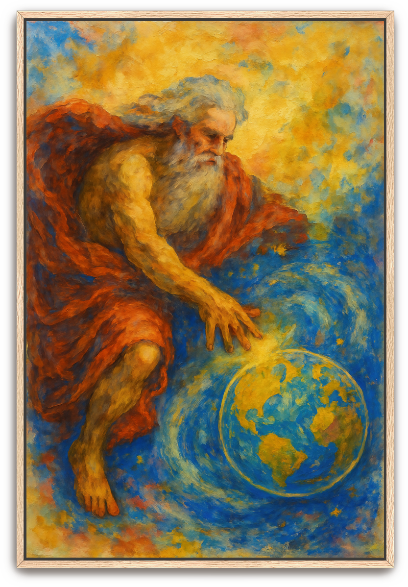 God Creates - Impressionism - Scriptures Illustrated