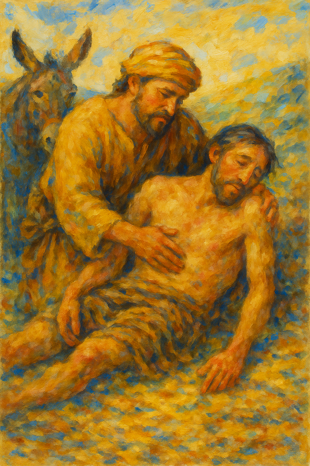 Good Samaritan - Impressionism - Scriptures Illustrated