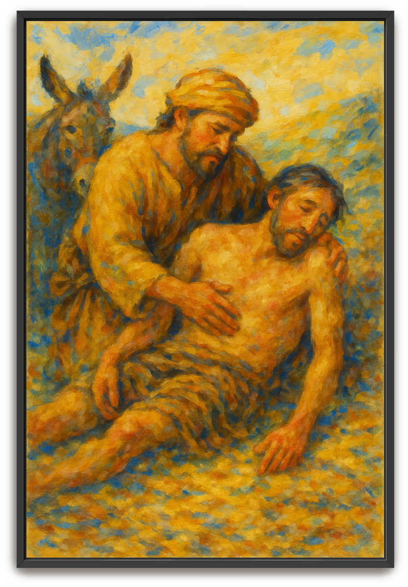 Good Samaritan - Impressionism - Scriptures Illustrated