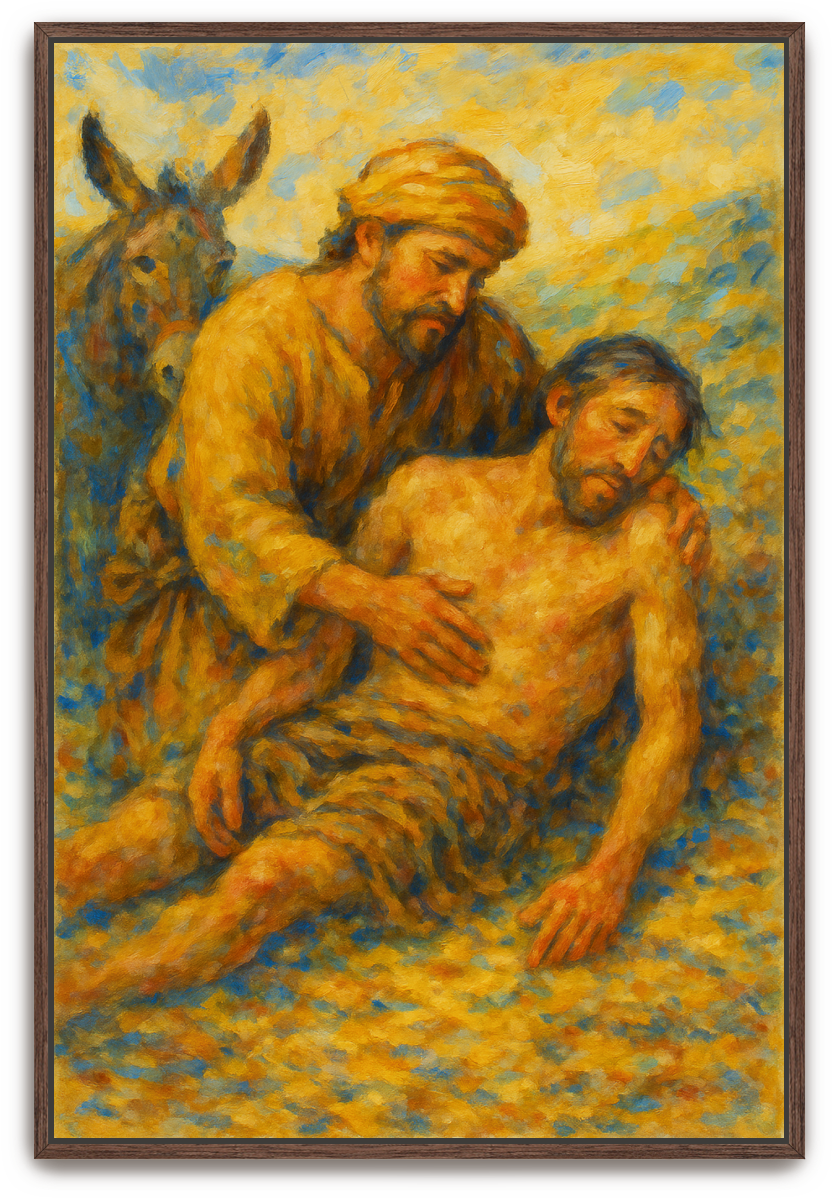 Good Samaritan - Impressionism - Scriptures Illustrated