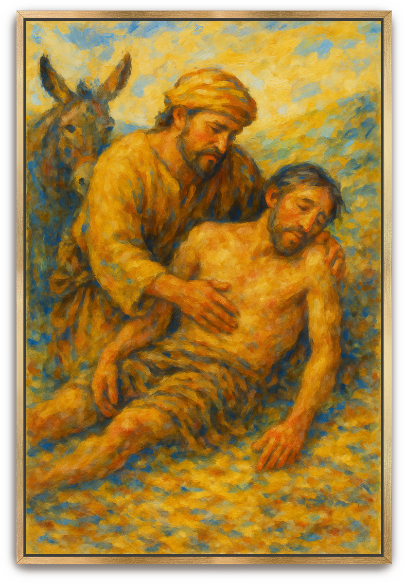 Good Samaritan - Impressionism - Scriptures Illustrated