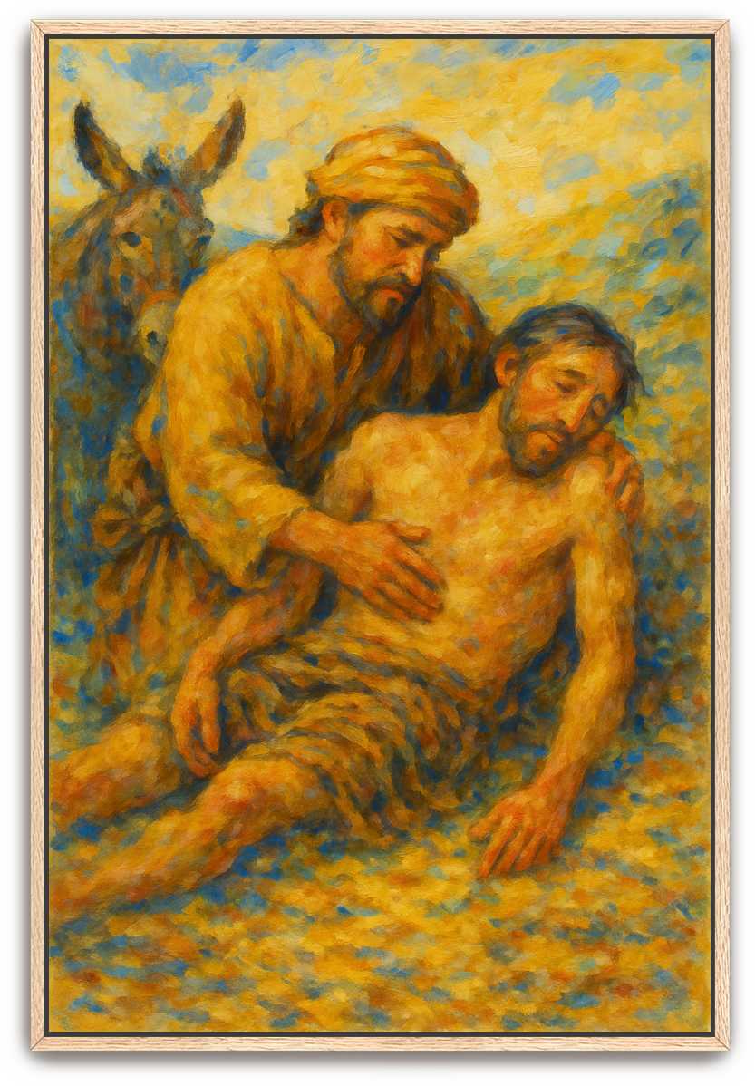 Good Samaritan - Impressionism - Scriptures Illustrated