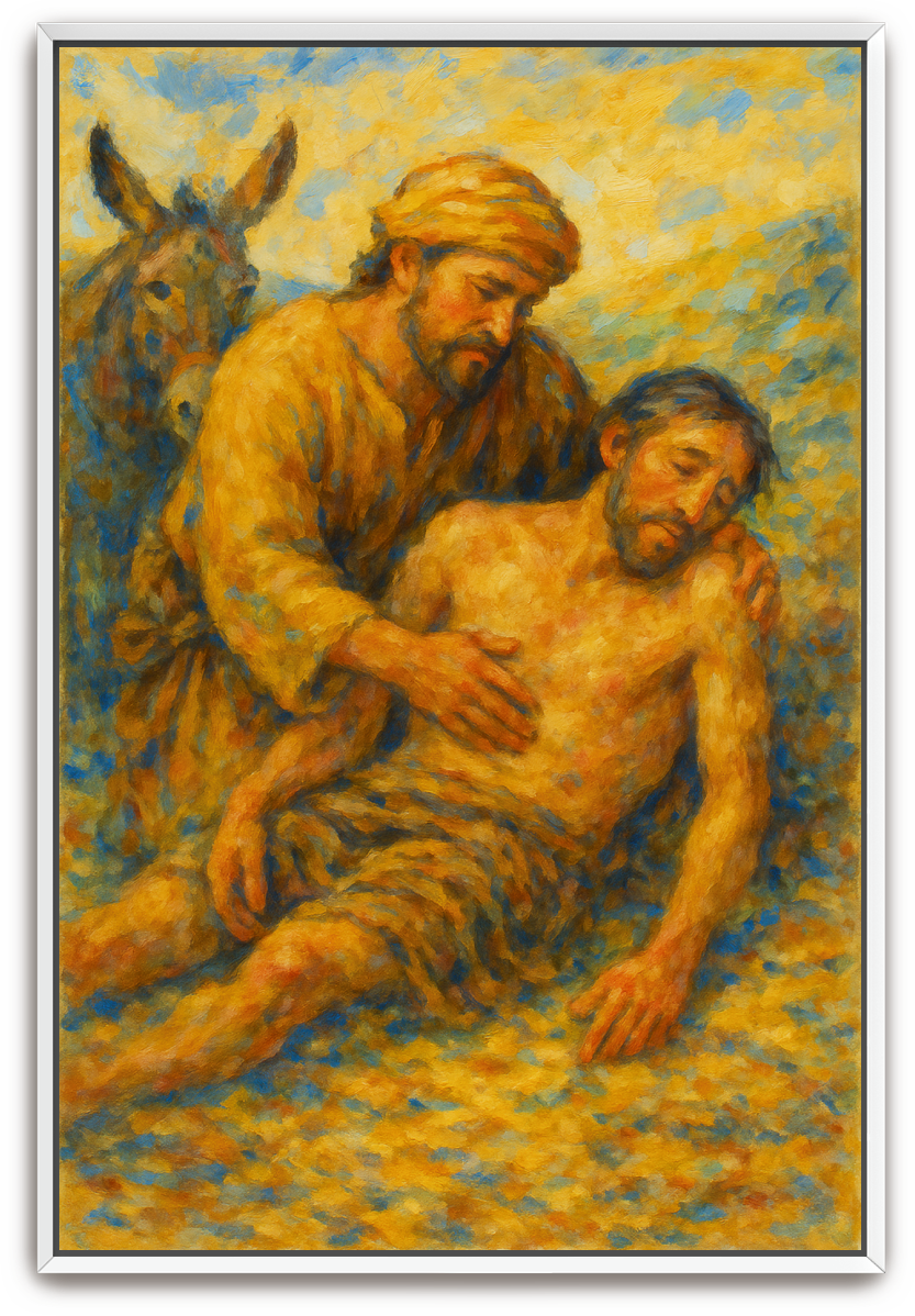 Good Samaritan - Impressionism - Scriptures Illustrated