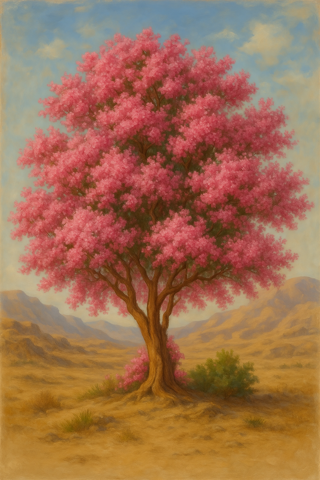 Hadassah Tree - Classical Realism - Scriptures Illustrated