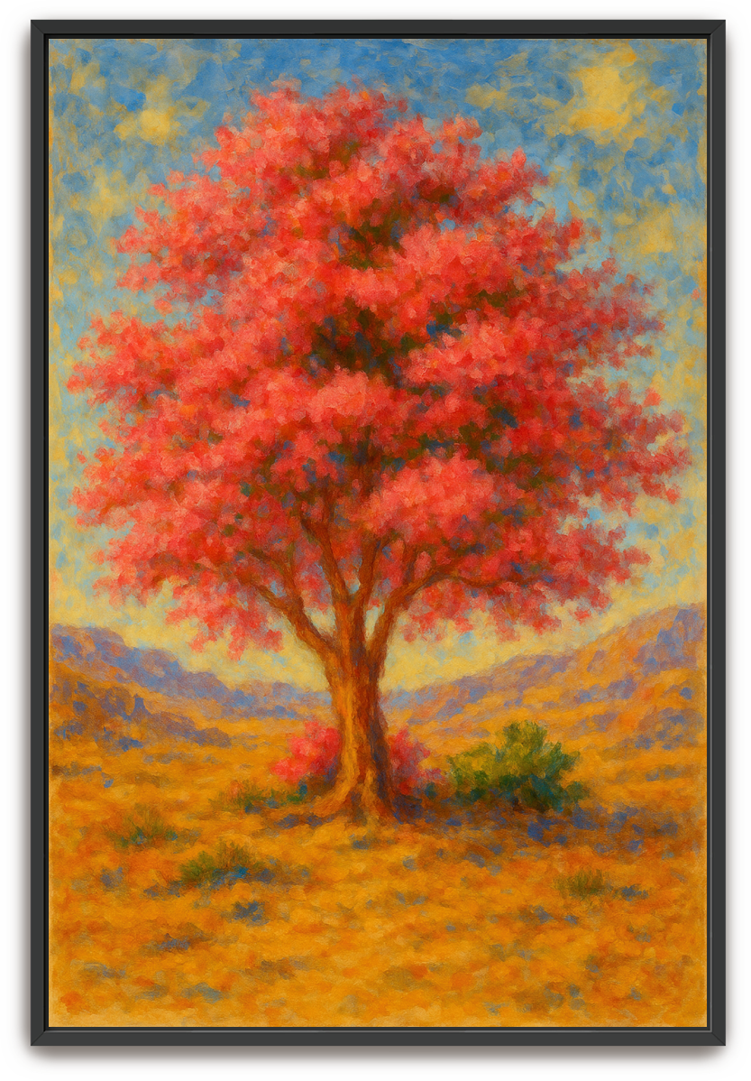 Hadassah Tree - Impressionism - Scriptures Illustrated
