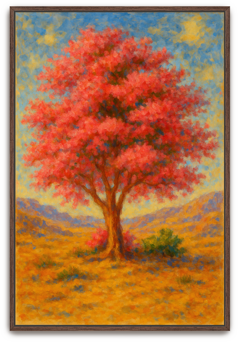Hadassah Tree - Impressionism - Scriptures Illustrated
