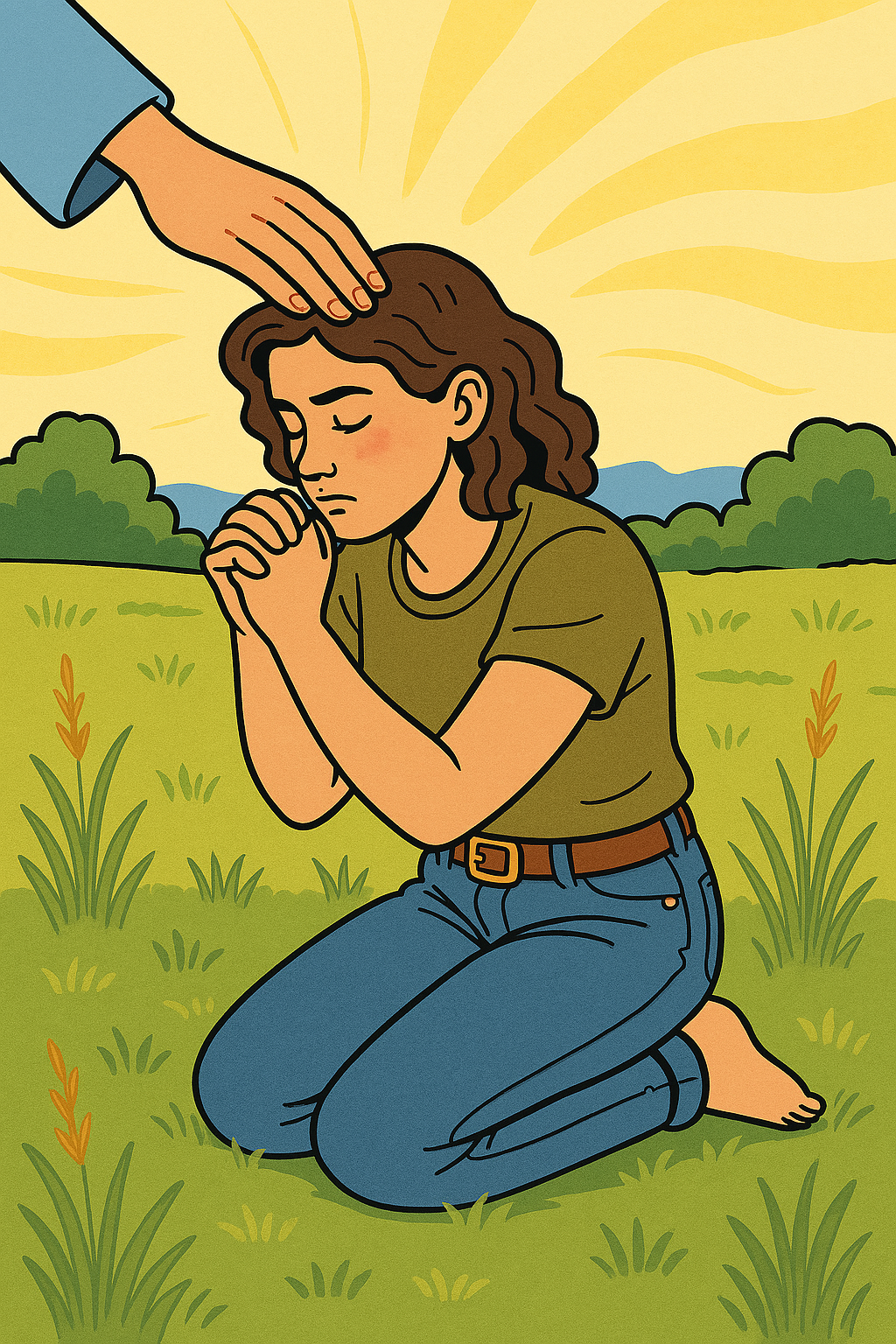 Humbled Prayer 2 - Illustration