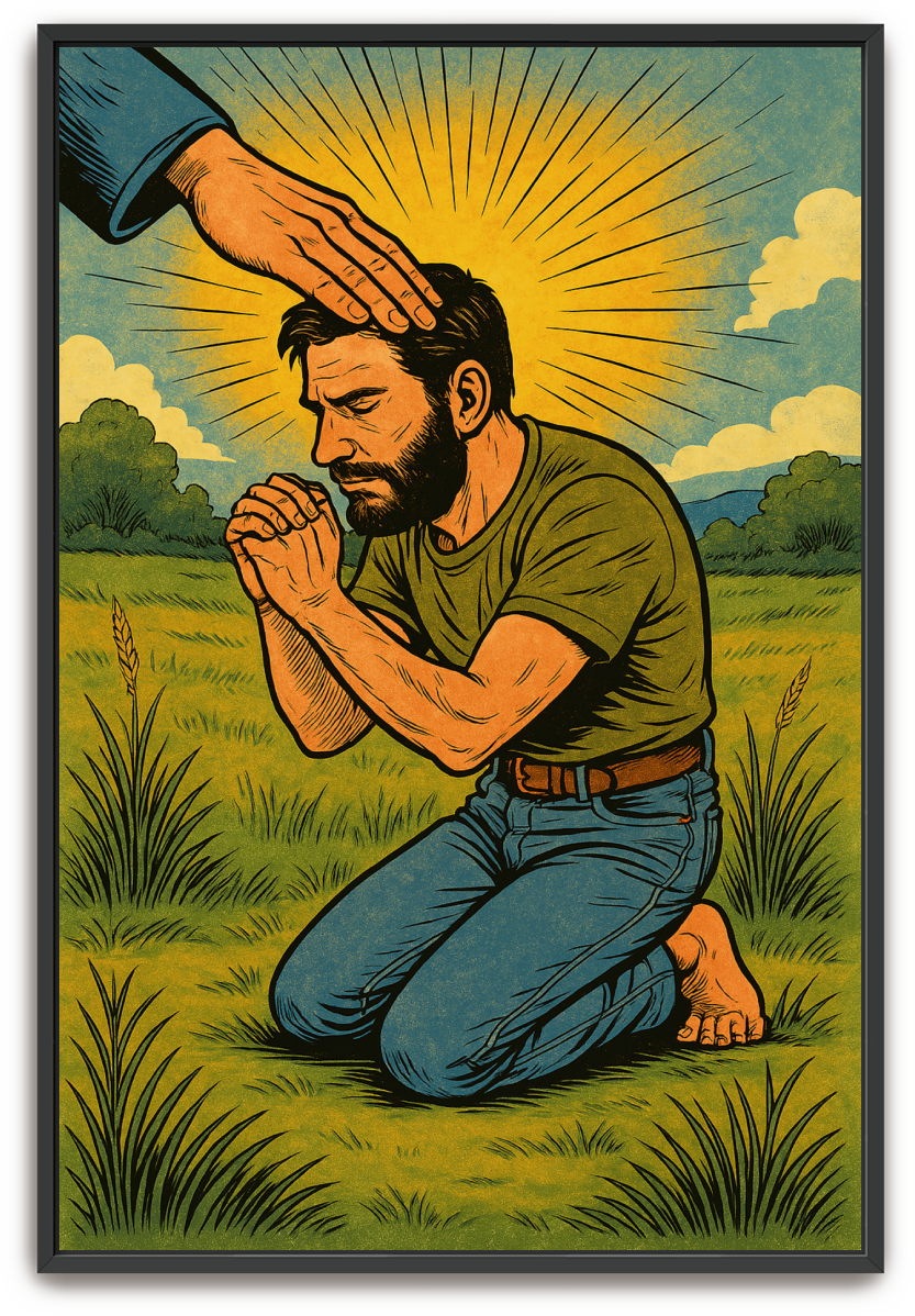 Humbled Prayer - Illustration - Scriptures Illustrated