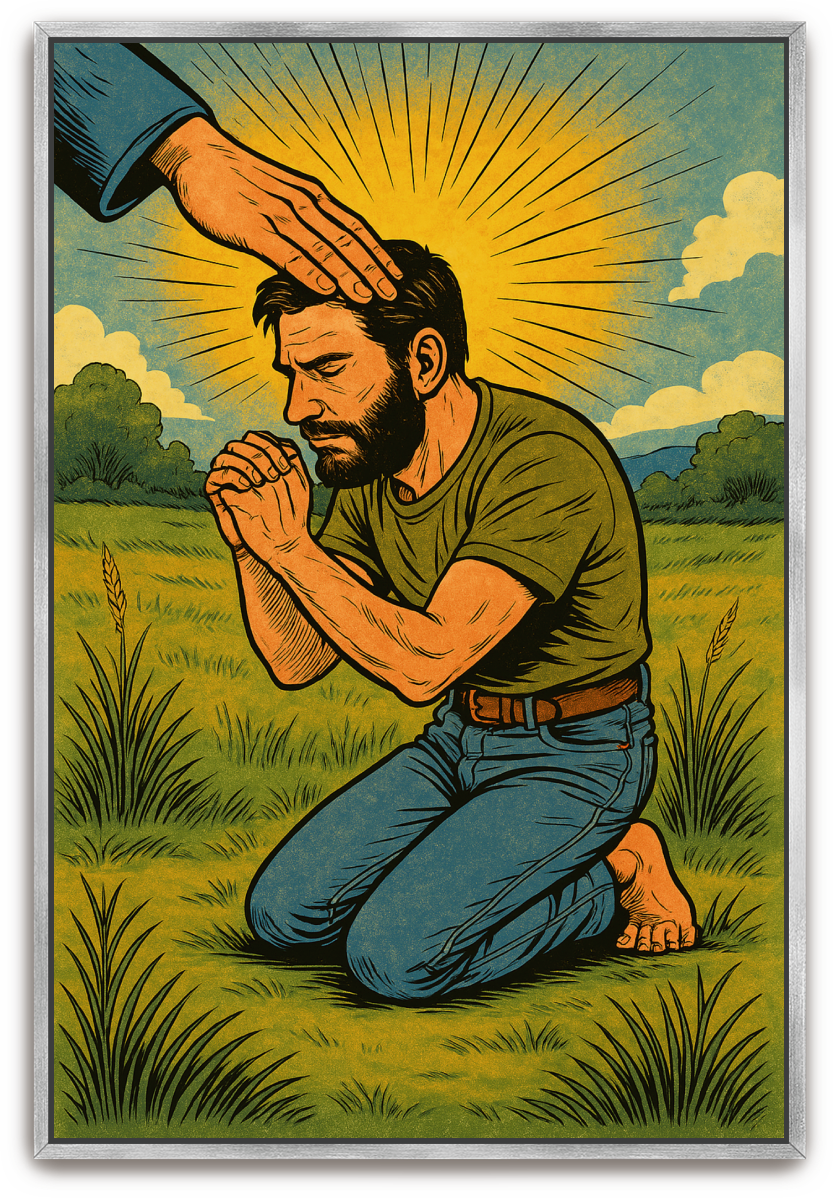 Humbled Prayer - Illustration - Scriptures Illustrated