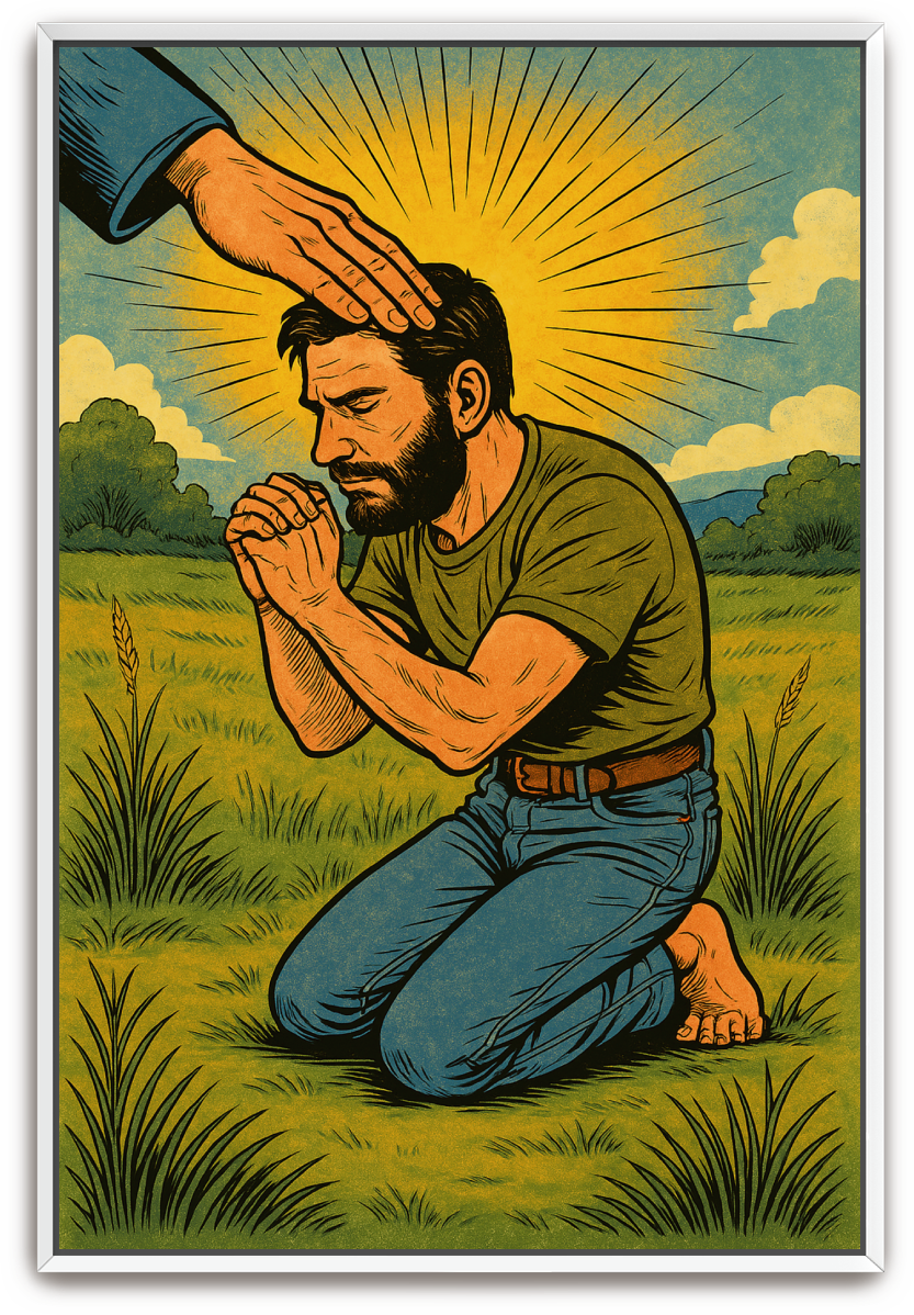 Humbled Prayer - Illustration - Scriptures Illustrated