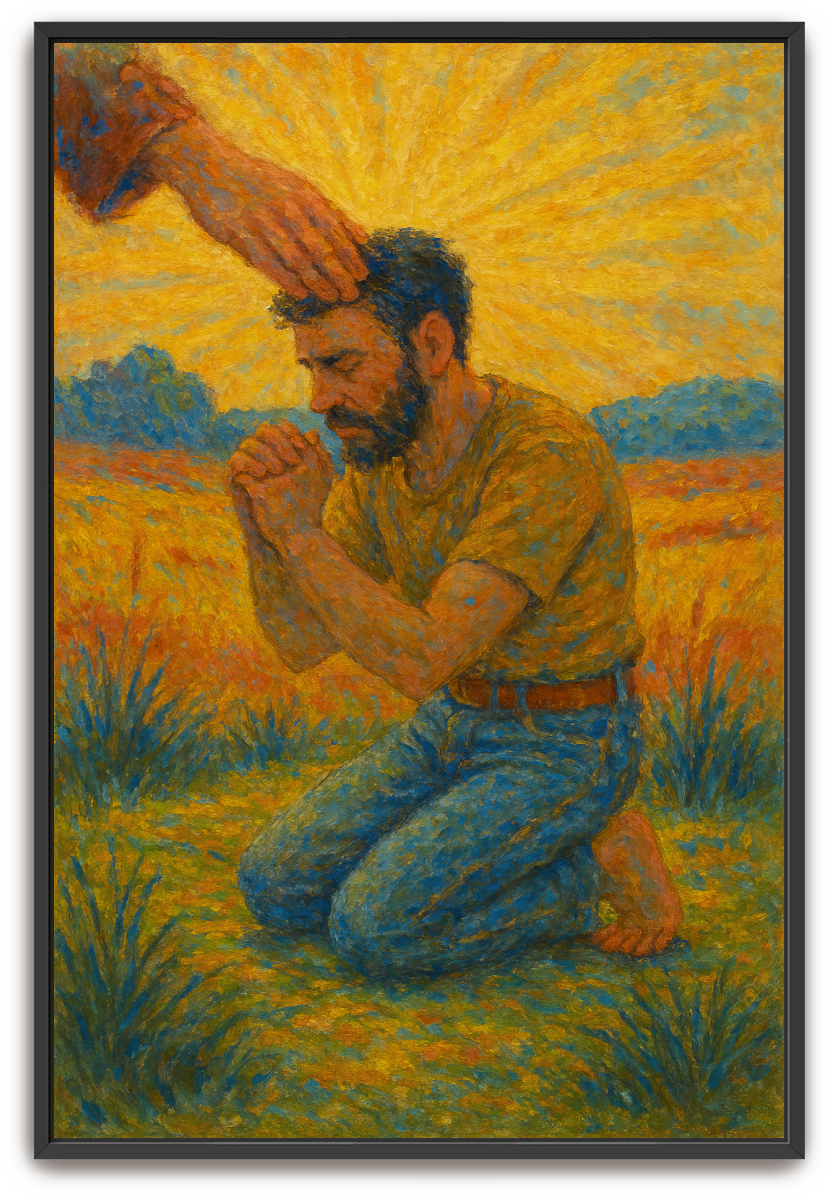 Humbled Prayer - Impressionism - Scriptures Illustrated