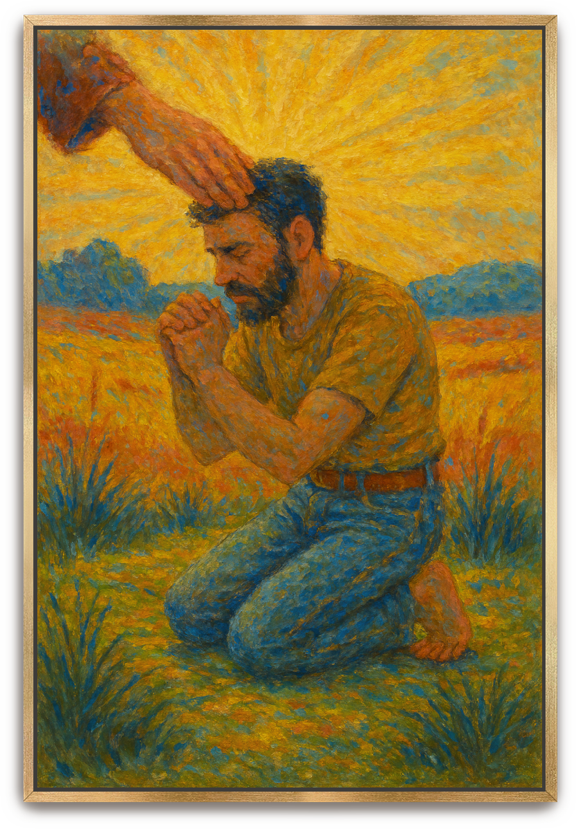 Humbled Prayer - Impressionism - Scriptures Illustrated
