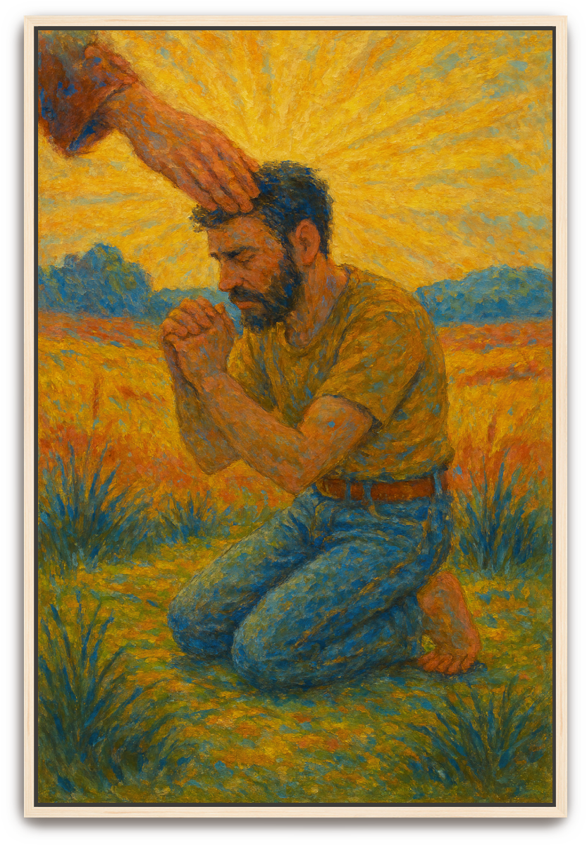 Humbled Prayer - Impressionism - Scriptures Illustrated