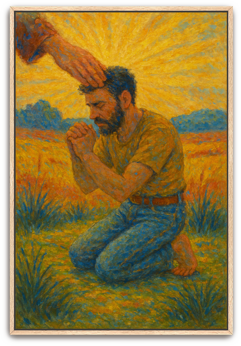 Humbled Prayer - Impressionism - Scriptures Illustrated