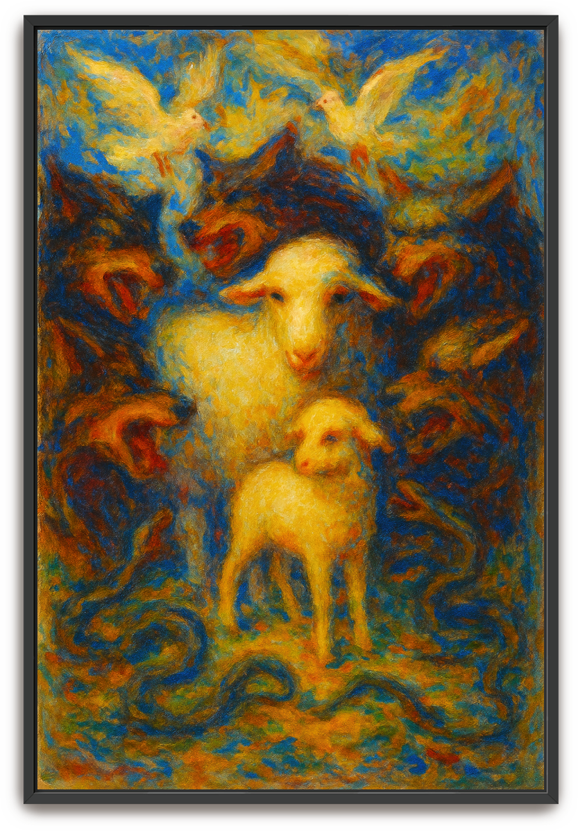 In the Midst - Abstract Expressionism - Scriptures Illustrated