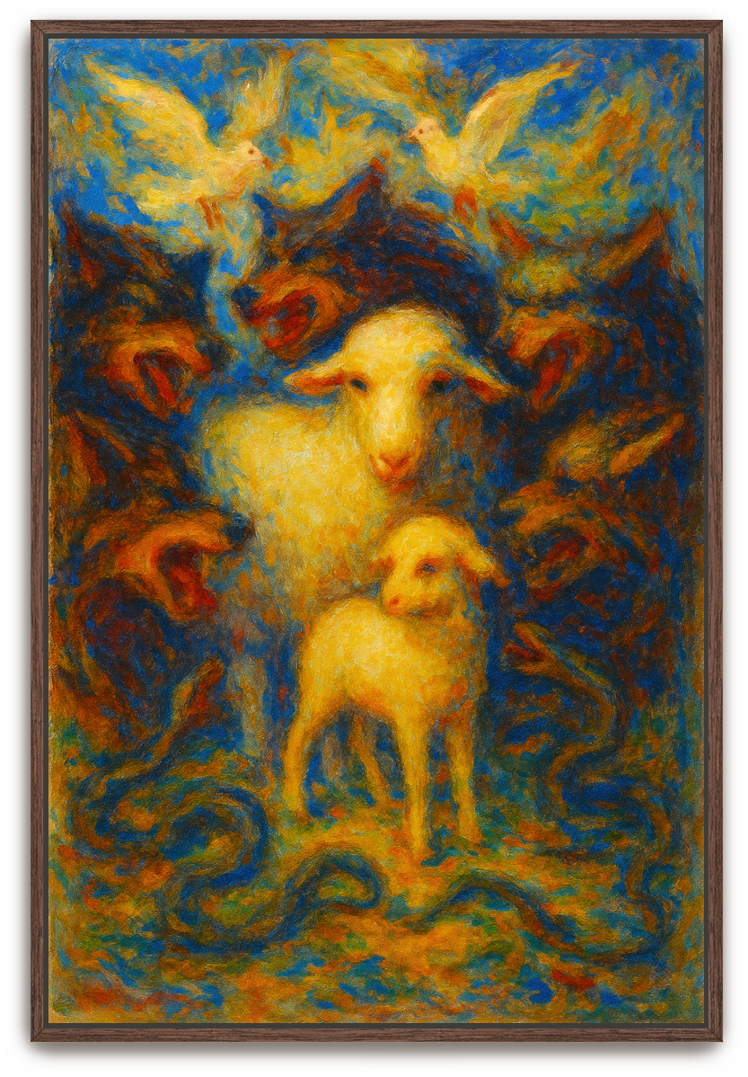 In the Midst - Abstract Expressionism - Scriptures Illustrated